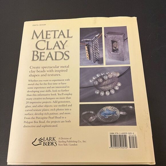 Barbara Becker Simon Metal Clay Beads Lark Jewelry Book - Picture 12 of 12